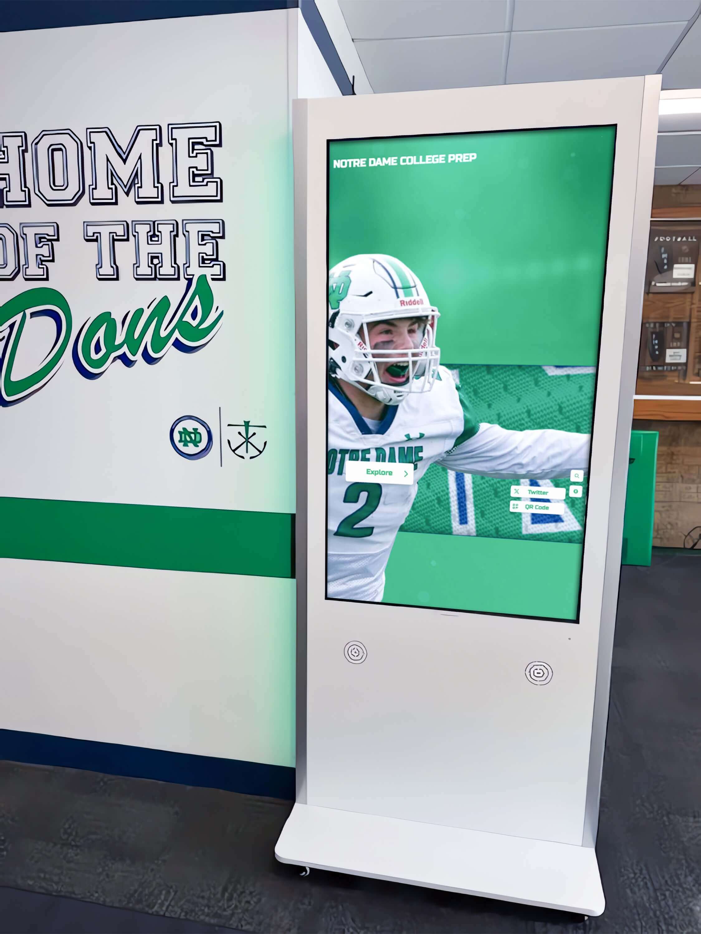 Interactive hall of fame kiosk