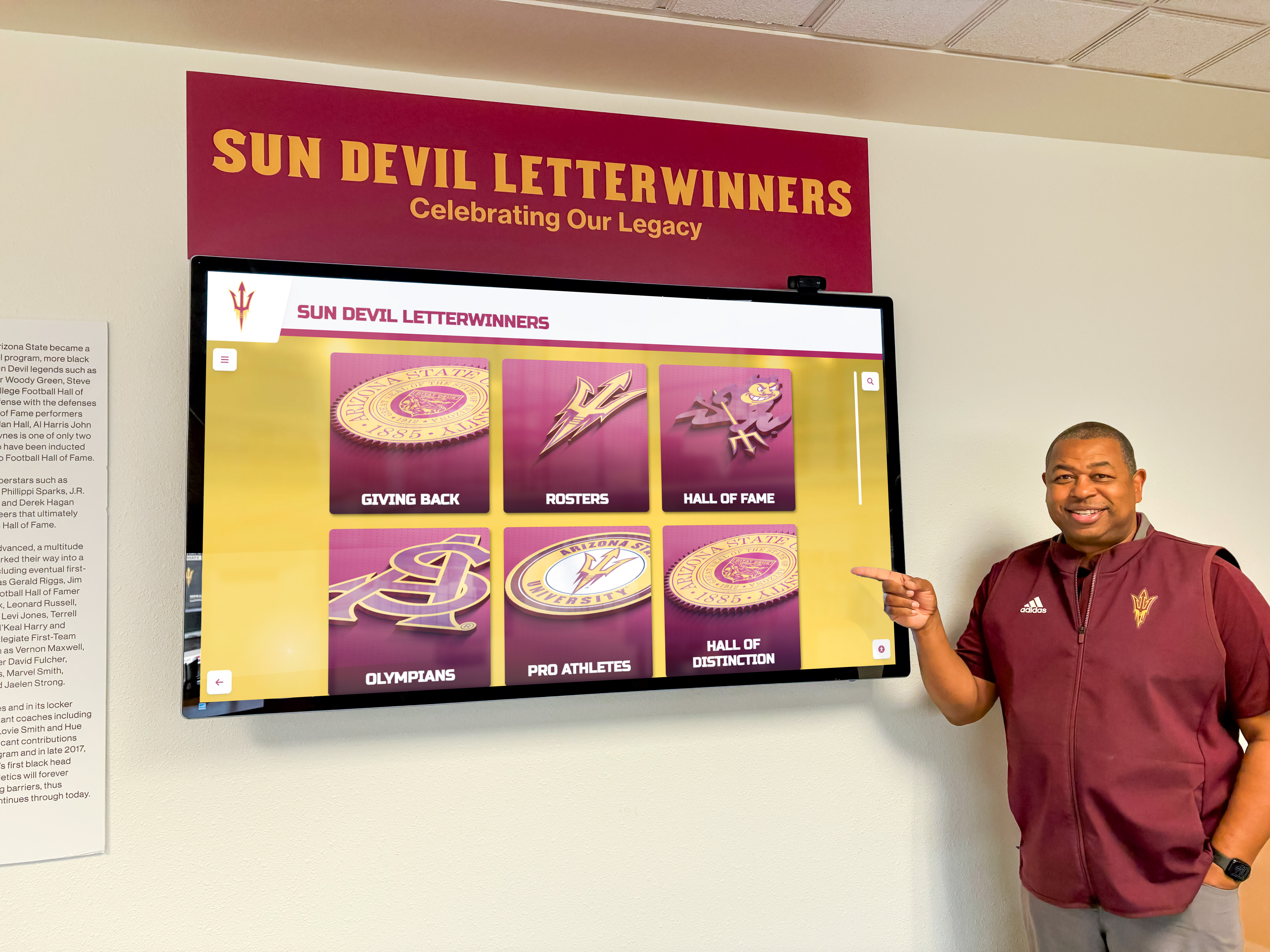 Digital athletic display